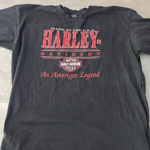 Harley-Davidson Black T-Shirt for Men, size 2XL